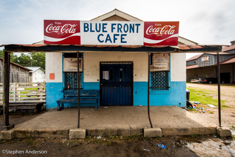 The legendary Blue Front Cafe in Bentonia, MS